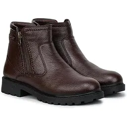 Premium Leather Comfortable Lightweight Boots for Women with Rubber Sole Ideal for Casual Wear