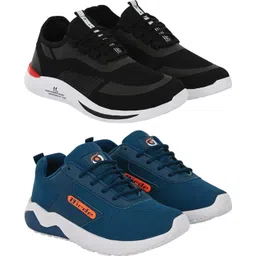 Premium Sports Shoes For Men Pack Of 2 Sneakers For Men