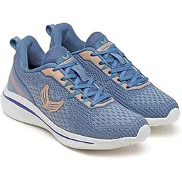 Premium Sports,Walking,Gym,Cricket, Trending Running Shoes for Womens/Girls (Blue, UK Footwear Size System, Adult, Women, Numeric, Medium, 4)