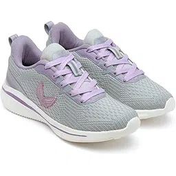 Premium Sports,Walking,Gym,Cricket, Trending Running Shoes for Womens/Girls (Purple, UK Footwear Size System, Adult, Women, Numeric, Wide, 5)