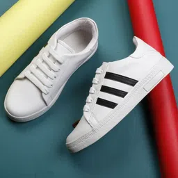 Presented You A Comfortable Striped Casuals For Women's/Ladies/Girl's Sneakers For Women