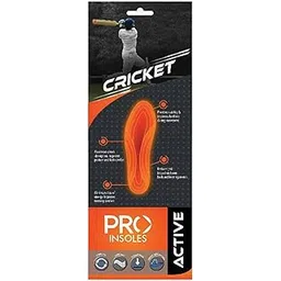 PRO Cricket Insoles | Specialized Shoe Insoles for Cricket & Sports | Shock-Absorbing Design for Comfort and Performance | (Sizes 41-42)