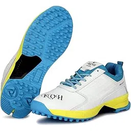 PRO KVH Cricket Shoes for Men: All-Round Performance with Rubber Spikes for Turf & Grass