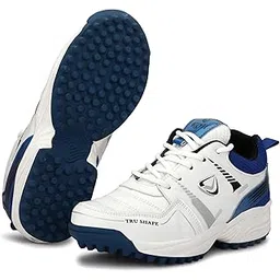 PRO KVH Lightweight Cricket Shoes for Men | Rubber Spikes | Water-Resistant | All-Round Performance Footwear for Outdoor and Field Sports