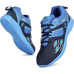 PRO KVH Men's Non-Marking Power Cushion Training Shoes Athletic Shoes Anti-Slip Cushioning Synthetic Badminton, Table Tennis, Volleyball, Court Shoes
