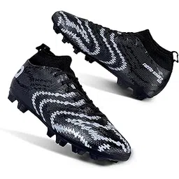 Pro Rattle Snake Football Stud, Lightweight Insole Provides More Comfort and Grip, Football Shoes for Men