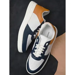 Provogue Men Blue Colourblocked Sneakers