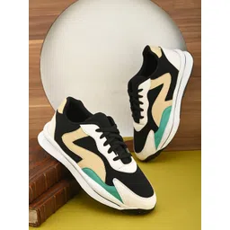 Provogue Men Colourblocked Smart Casual Sneakers