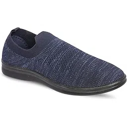 PU Men's Self Design Casual Sneakers | Stylish, Comfortable And Lightweight Slip-On Sneakers For Men