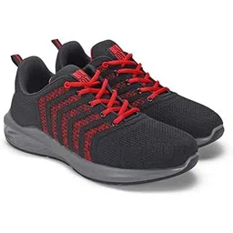 PUK1227G Sports Shoes for Men | Stylish Design, Comfortable Cushioned Insole, Lace up and Sturdy Grip for Better Fitting, Breathable Upper Material | Ideal for Everyday Use