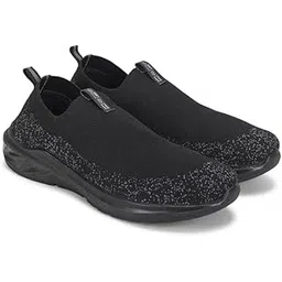 PUK3504GS Walking Shoes for Men |Breathable Knitted Sports Shoes with Stylish Design, Comfortable Cushioned Insole, Ankle Elastic for Good Fitting | Ideal for Everyday Use