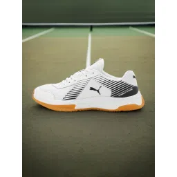 Puma Badminton Smash Sprint Unisex White Sneakers