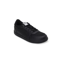 Puma Black Solid Punch Sneakers Casual Shoes