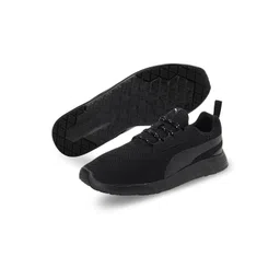 Puma Buzz Woven Design Lace-Up Sneakers