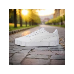 Puma Carina 2.0 Womens White Sneakers