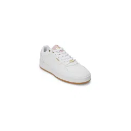 Puma Court Classic Lux Womens White Sneakers