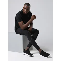 Puma Men Black Softride Clean V2 Shoes
