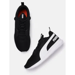 Puma Men Black Solid Player Sneakers