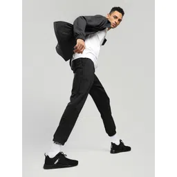 Puma Men Black Textile Sneakers