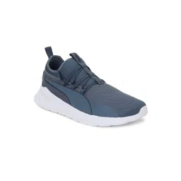 Puma Men Blue Manor Woven Design Sneakers