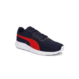 Puma Men Blue Red Ziller V2 Sneakers