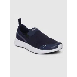 Puma Men Navy Blue Dexster Slip On Sneakers