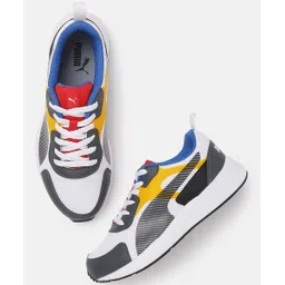 Puma Men White Black Colourblocked IDP Sneakers Sneakers For Men