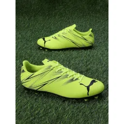 Puma Men's ATTACANTO FG/AG Electric Lime Football Shoes