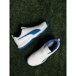 Puma Men's Classic Cat White Cricket Shoes