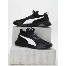 Puma Men's Comfort Litewalk Black Walking Shoes