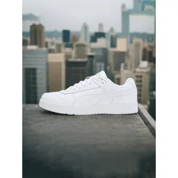 Puma Men's Court Shatter Ivory Casual Sneakers