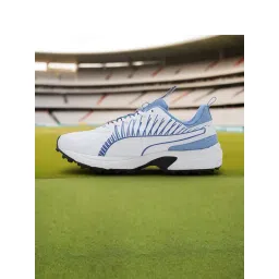 Puma Men's Cricket Square White Cricket Shoes