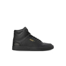 Puma Men's Shuffle Mid One8 Better V2 Black Ankle High Sneakers