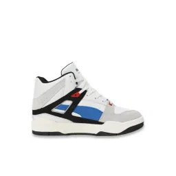 Puma Men's Slipstream White & Team Royal Blue Ankle High Sneakers