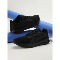 Puma Men's Transport Black Running Shoes