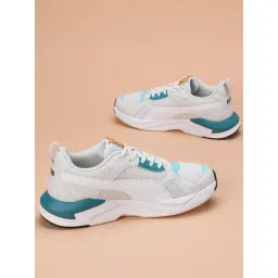 Puma Men's X-Ray Fluido Off White Running Shoes
