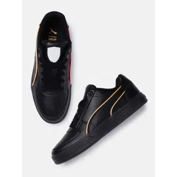 PUMA Motorsport Unisex Perforated Scuderia Ferrari Caven 2.0 Neon Sneakers