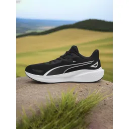 Puma Skyrocket Lite Unisex Black Running Shoes