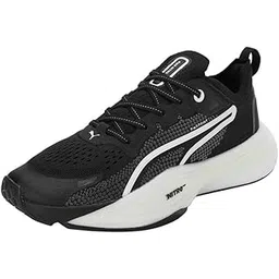 Puma Unisex-Adult, PWR Nitro™ SQD 2, Black-White, Training Shoe, 3.5UK, (31015001)