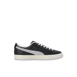 Puma Unisex Black Clyde Base Sneakers