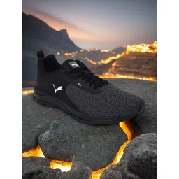 Puma Unisex Black COMET 2 ALT Beta Running Shoes