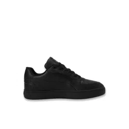 Puma Unisex Black, Shadow Gray & White Caven 2.0 Lux Res Sneakers