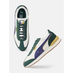 Puma Unisex Colourblocked Puma R78 Wind Greenside Sneakers