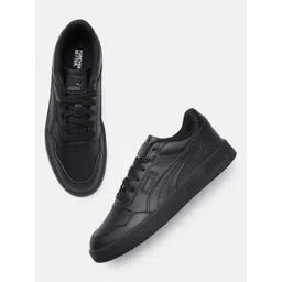 Puma Unisex Court Ultra Perforations Leather Sneakers