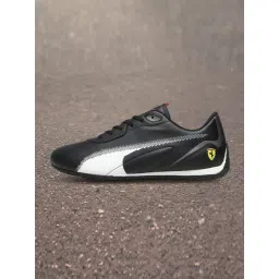 Puma Unisex Ferrari Black & White Sneakers