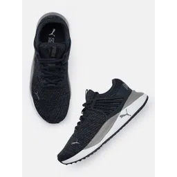 Puma Unisex Grey Pacer Future Doubleknit SoftFoam Sneakers