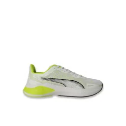 Puma Unisex Hyperglide X FusionLite Electric Lime, White & Black Running Shoes
