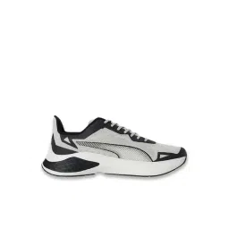 Puma Unisex Hyperglide X FusionLite Glacial Gray, New Navy & White Running Shoes