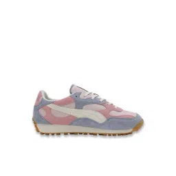 Puma Unisex Mauve Mist & Alpine Snow KIDSUPER Easy Rider Sneakers