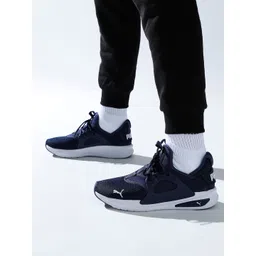 Puma Unisex Navy Blue Softride Enzo Evo Running Shoes